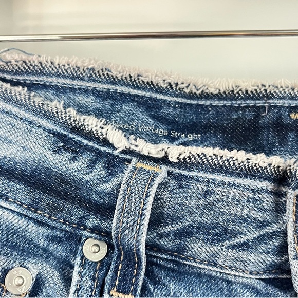 AG 28x32 Clove Relaxed Vintage Straight 0772 Jeans medium blue wash - Picture 7 of 14